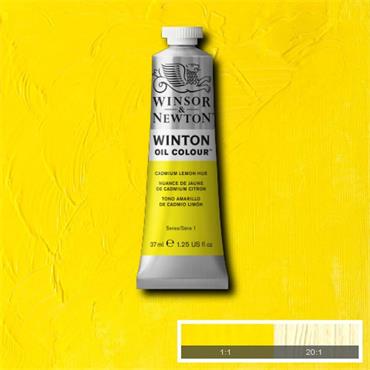 WINTON OIL PAINT 37ML CADMIUM LEMON HUE