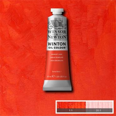 WINTON OIL PAINT 37ML SCARLET LAKE