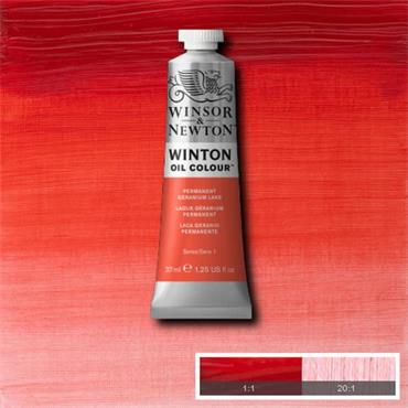 WINTON OIL PAINT 37ML PERMANENT GERANIUM LAKE
