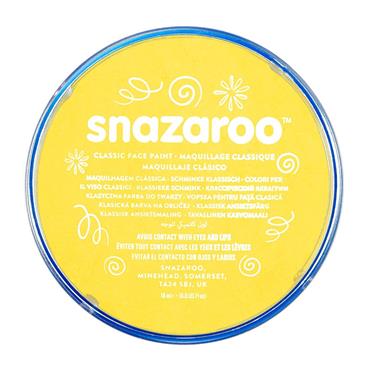 Snazaroo Face Paint | Bright Yellow | 18ml