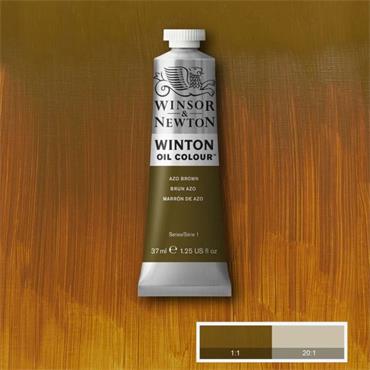 Winton Oil Paint Azo Brown 37ml