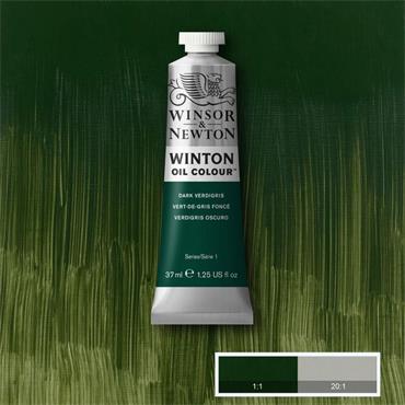 WINTON OIL PAINT 37ML DARK VERDIGRIS