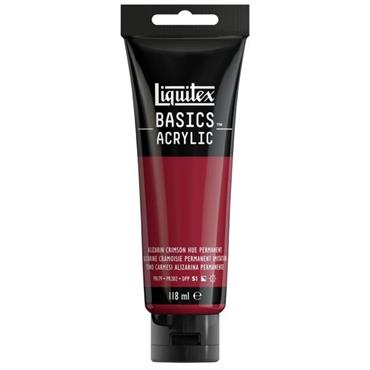 Liquitex Basics Acrylic 118ml  Alizarin Crimson Permanent Hue
