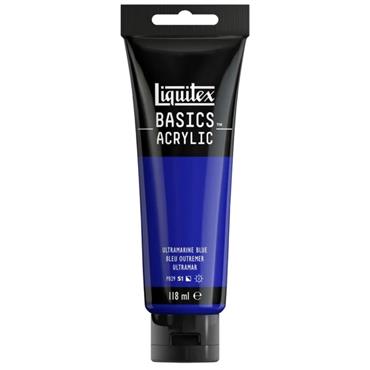 LIQUITEX BASICS 118ML ULTRAMARINE BLUE