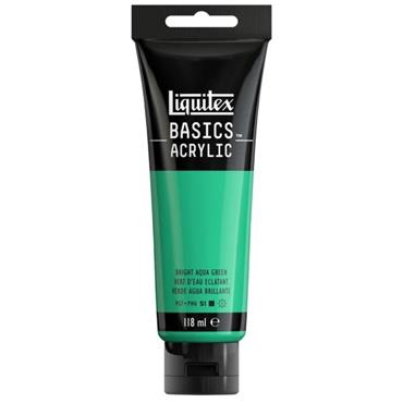 Liquitex Basics Acrylic 118ml Bright Aqua Green