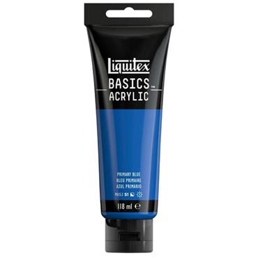 LIQUITEX BASICS 118ML PRIMARY BLUE