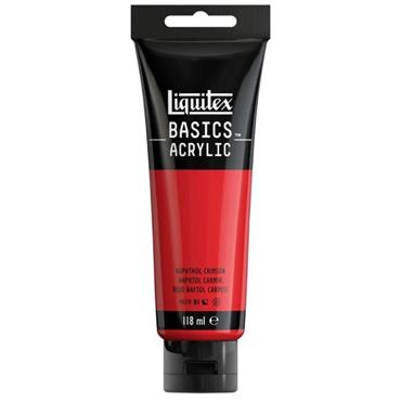 LIQUITEX BASICS 118ML NAPHTOL CRIMSON