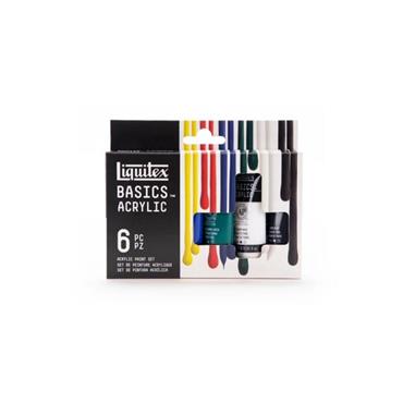 LIQUITEX BASICS SET BASICS (6 X 22ML)