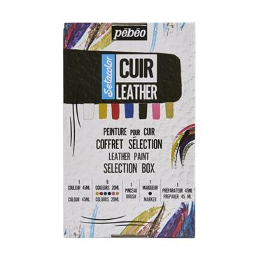 Pebeo Setacolor Leather Paint | Selection Box 