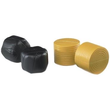 Bruder 4 Round Hay Bales -