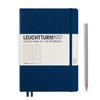 Med (A5) Hardcover 251  p Navy ruled