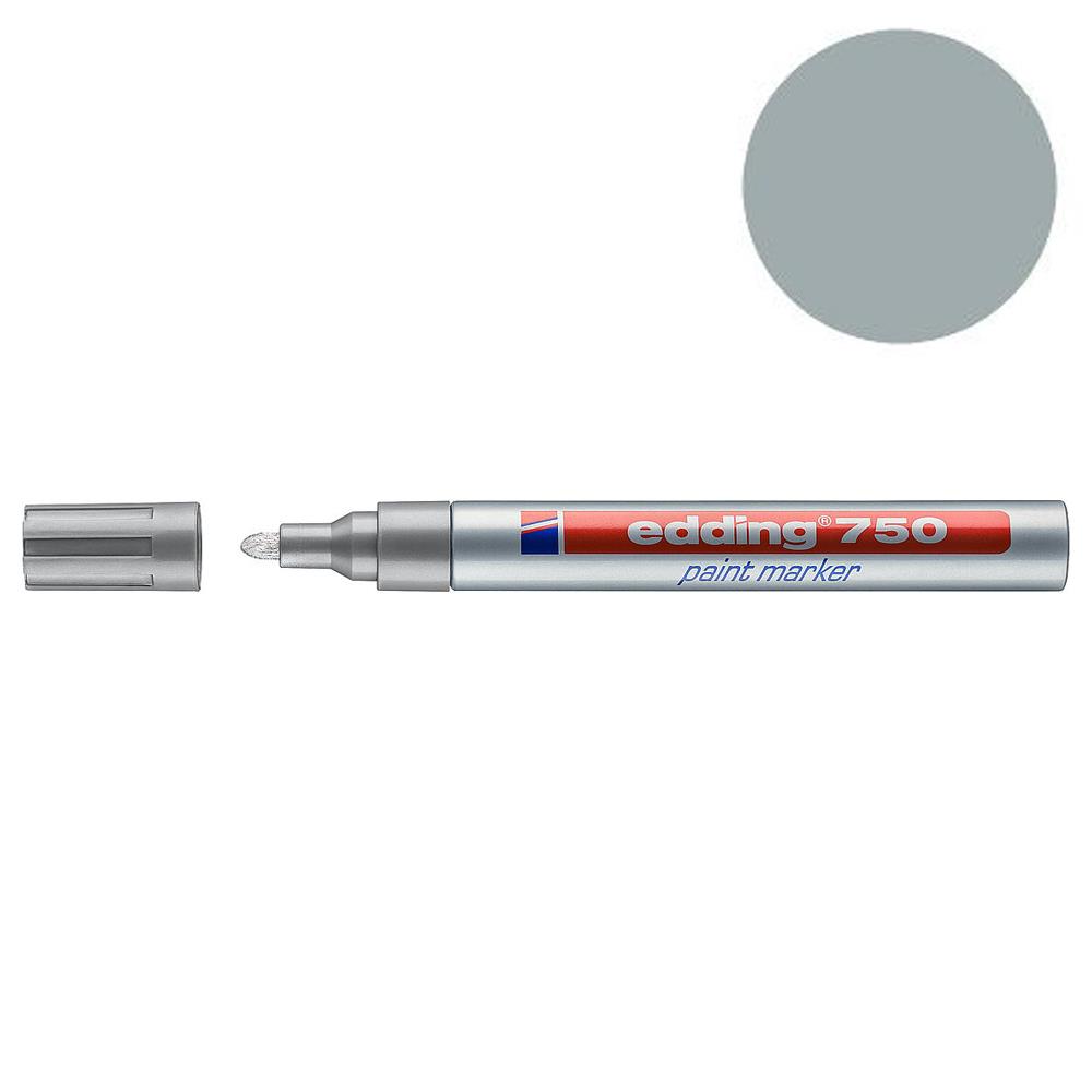 Edding 750 CR Paint Marker Silver