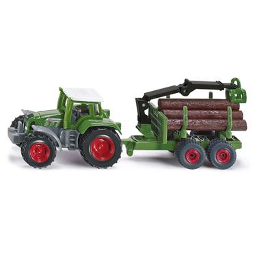 SIKU Fendt Tractor with Forestry Trailer | 1:87 (1645)