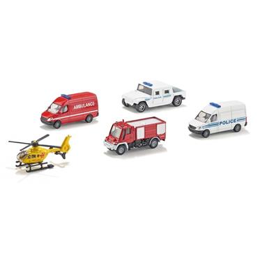 * SIKU GIFT SET - 5 RESCUE VEHICLES