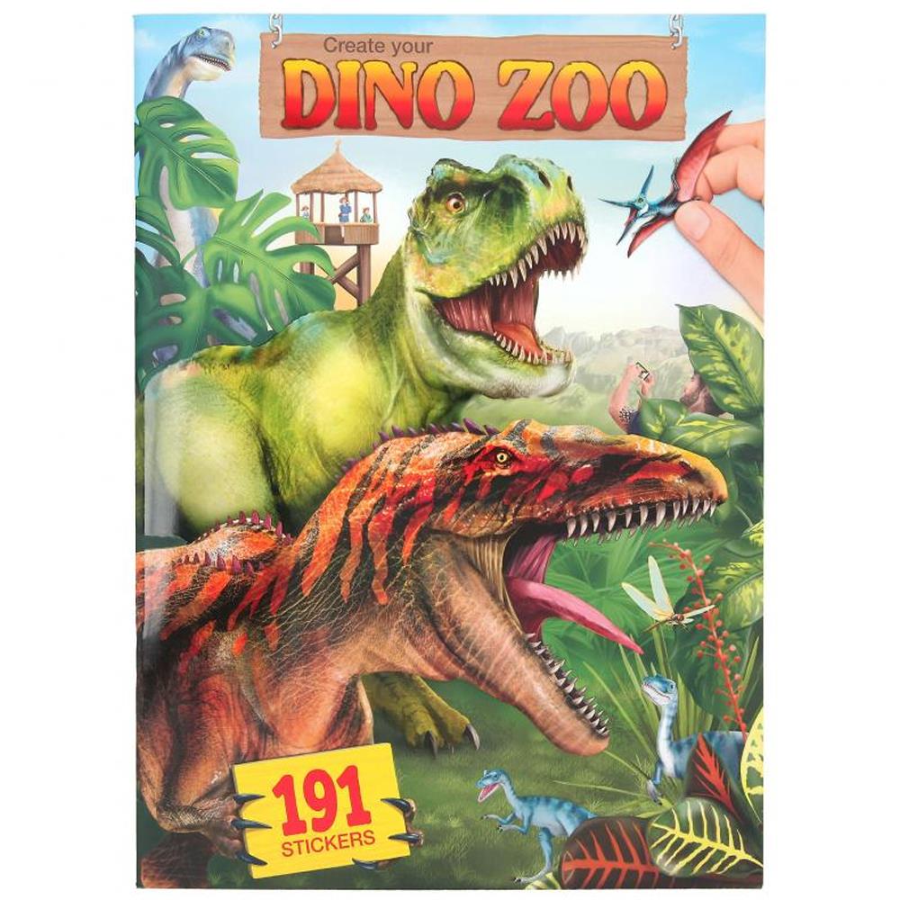 Dino World Create your DINO ZOO Sticker Book Hobby Shop Sligo