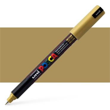 POSCA PC-1MR ULTRA FINE PIN TIP GOLD