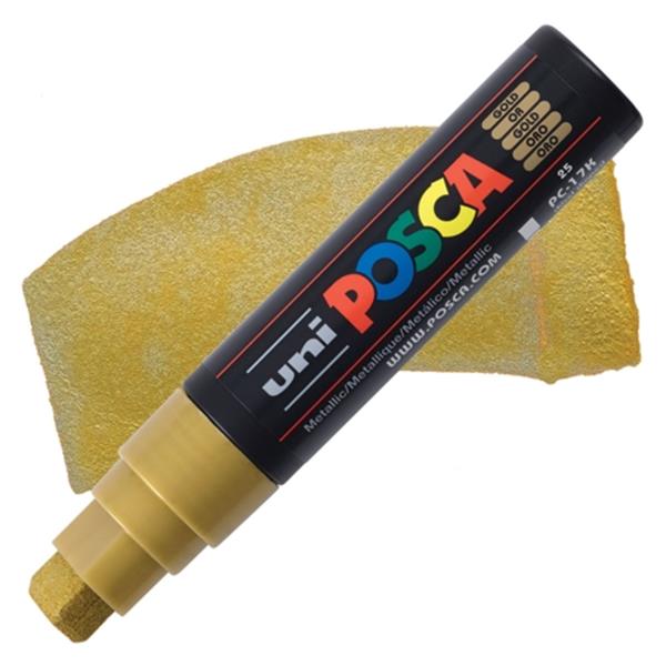 POSCA PC17K GOLD EXTRABROAD CHISEL TIP Hobby Shop Sligo Ireland