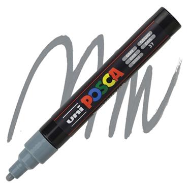 POSCA PC-5M MEDIUM BULLET TIP GREY