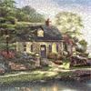 Thomas Kinkade: Stoney Creek Cottage (1000)