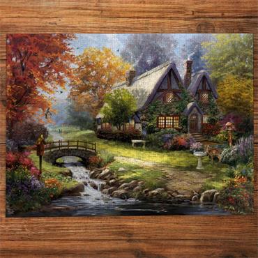Thomas Kinkade: Birdsong Cottage (1000)