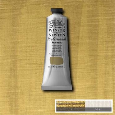 Winsor & Newton Professional Acrylic | Antique Gold | 60ml