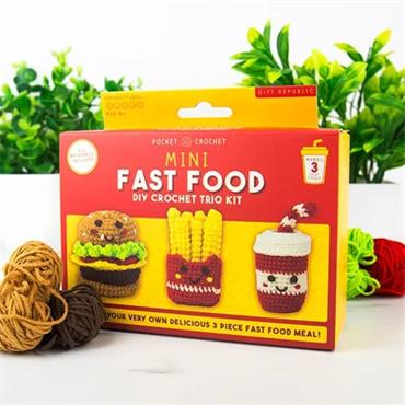 Pocket Crochet Crafts: Fast Food