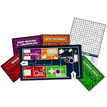 Mystery Escape Room Game Tin