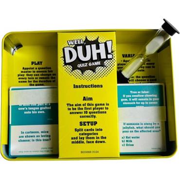 Well Duh DELUXE EDITION Tin