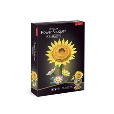 Sunflower Flower Bouquet 3D Puzzle