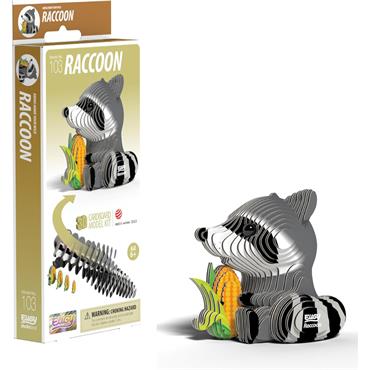 EUGY 3D Model Kit | Raccoon