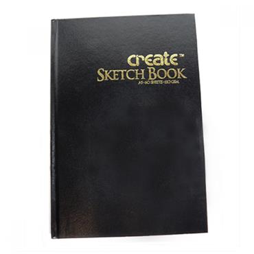 Create -A5 Hard Back Sketchbook 110gsm Bound