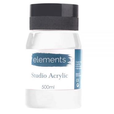 Elements 500ml Acrylic Titaniu