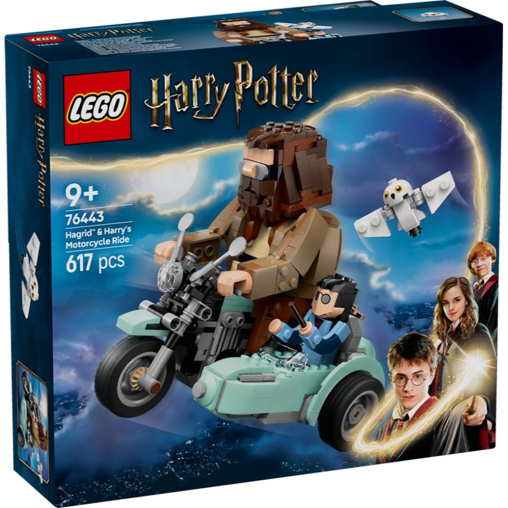 LEGO Harry Potter | Hagrid & Harry's Motorcycle Ride (76443) | Hobby ...