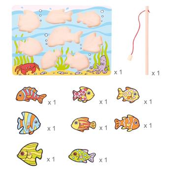 Bigjigs Tropical Magnetic Fishing Game