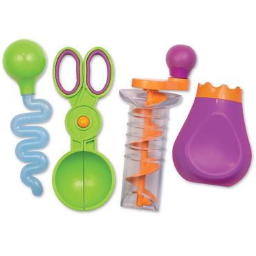 Learning Resources Sand & Water Fine Motor Tool Set | 4 Pieces