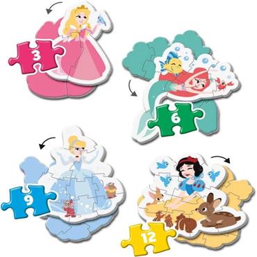 Disney Princess - My First Puzzles - 4 Puzzles