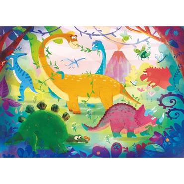Funny Dinos - 2 X 20 Pieces