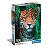 Jaguar In The Jungle - 500 pieces