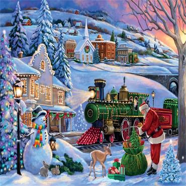 Classic Christmas Collection - Christmas Train - 500 Pieces