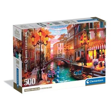 Sunset Over Venice Compact 500 pieces