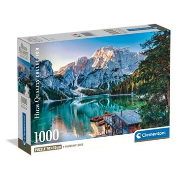 Emerald Lake Braies - 1000 Pieces