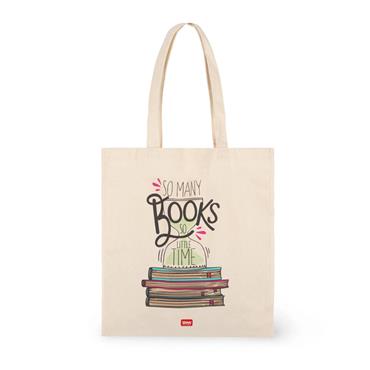 Legami Cotton Tote Bag | So Many Books