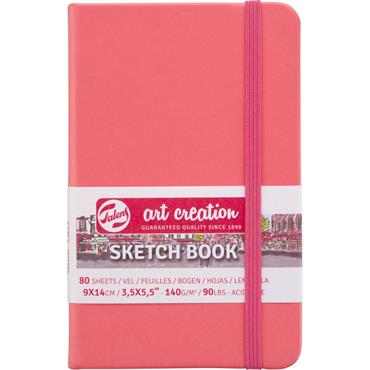 Talens Art Creation | Sketchbook | Coral Red | 9x14cm