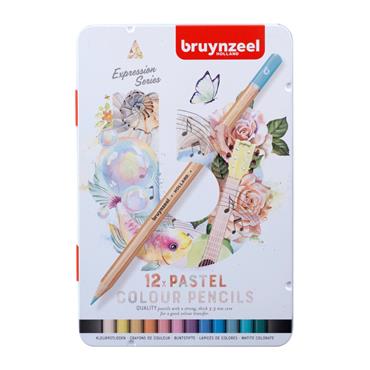 Bruynzeel Expression Colouring Pencils | Pastel | Set of 12