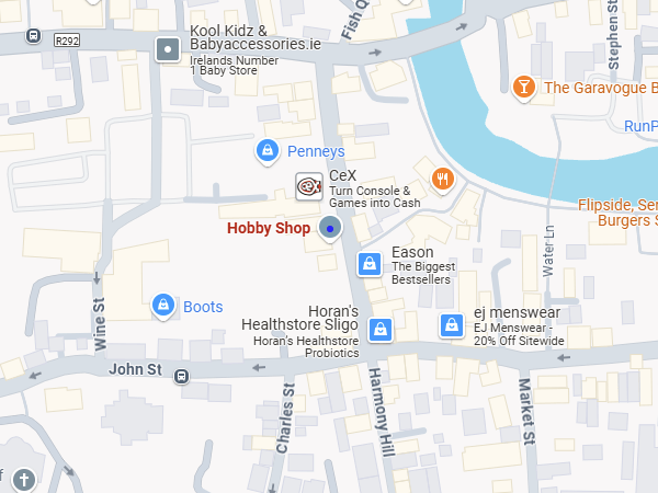 View the Hobby Shop location on Google Maps >
