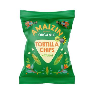 Amaizin Organic Natural Tortilla Chips 75g