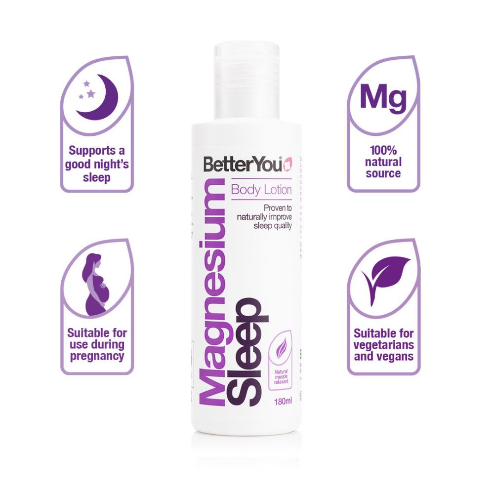 Better You Magnesium Sleep Lotion 180ml Nourish.ie Nourish Health
