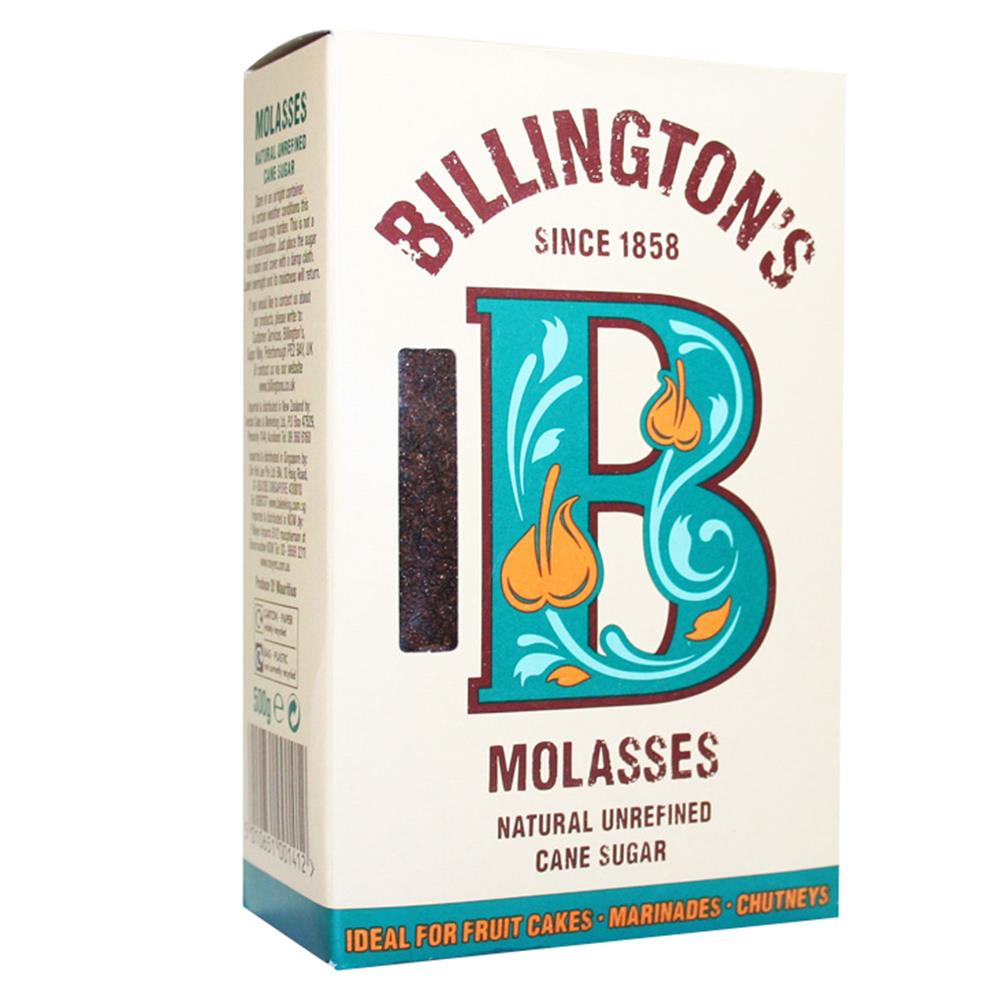 Billington's Natural Unrefined Cane Sugar Molasses 500g Nourish.ie