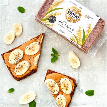 Biona Organic Rye Bread 500g