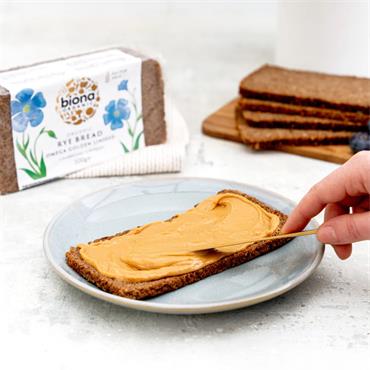 Biona Organic Rye Bread with Omega Golden Linseed 500g